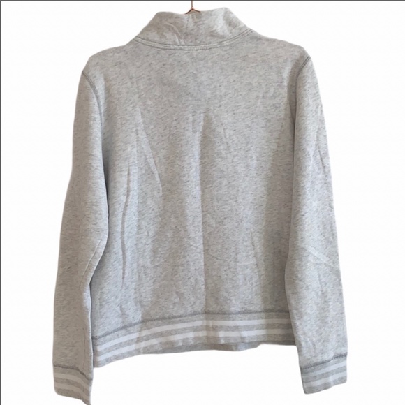 PINK Grey Sweatshirt Size Large - Picture 3 of 3